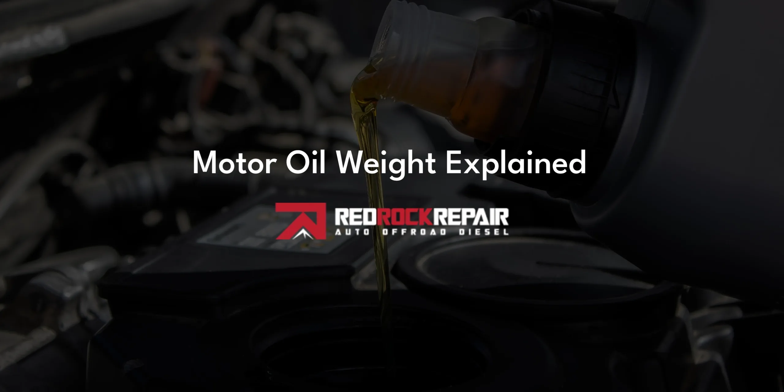 Motor Oil Weight Explained